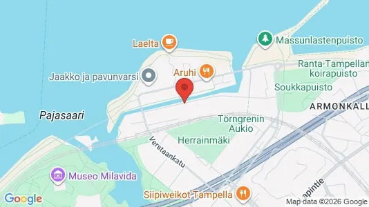 Apartments for rent i Tampere Keskinen - kort over placeringen