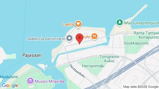 Apartments for rent i Tampere Keskinen - kort over placeringen
