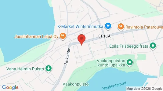 Rooms for rent i Tampere Lounainen - kort over placeringen