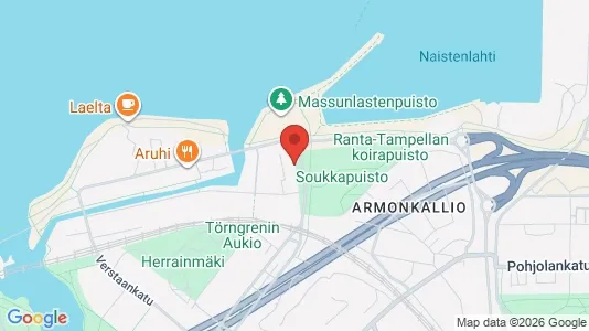 Apartments for rent i Tampere Keskinen - kort over placeringen