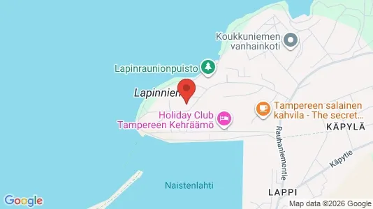 Apartments for rent i Tampere Keskinen - kort over placeringen