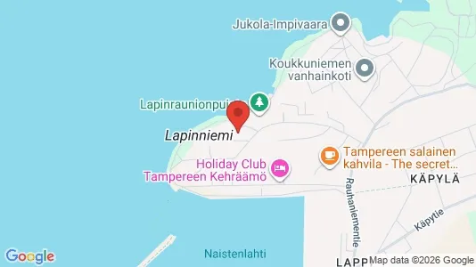 Apartments for rent i Tampere Keskinen - kort over placeringen
