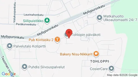 Apartments for rent i Tampere Keskinen - kort over placeringen