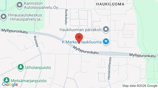 Apartments for rent i Tampere Keskinen - kort over placeringen