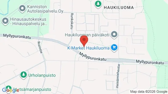 Apartments for rent i Tampere Keskinen - kort over placeringen