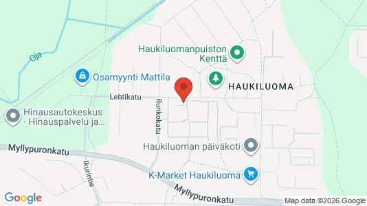Apartments for rent i Tampere Keskinen - kort over placeringen