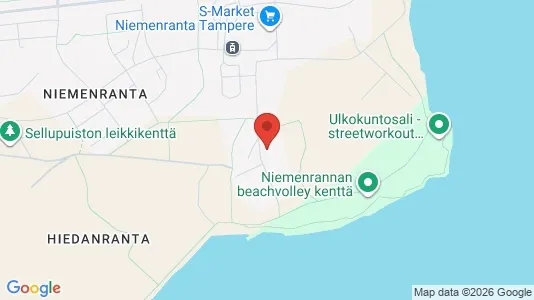 Apartments for rent i Tampere Keskinen - kort over placeringen