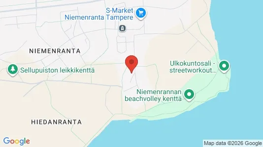 Apartments for rent i Tampere Luoteinen - kort over placeringen