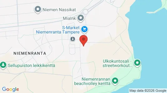 Apartments for rent i Tampere Keskinen - kort over placeringen
