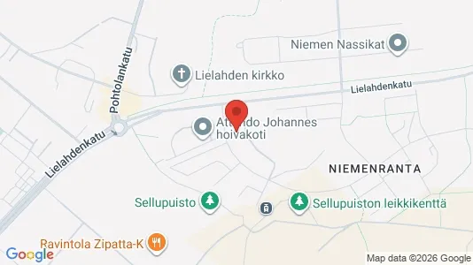 Apartments for rent i Tampere Luoteinen - kort over placeringen