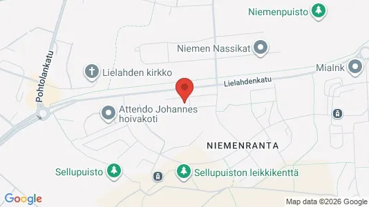 Apartments for rent i Tampere Luoteinen - kort over placeringen