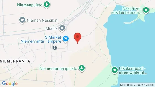 Apartments for rent i Tampere Keskinen - kort over placeringen