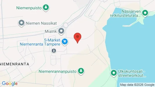 Apartments for rent i Tampere Keskinen - kort over placeringen