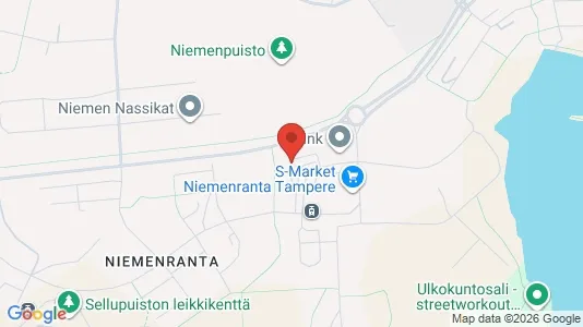 Apartments for rent i Tampere Luoteinen - kort over placeringen