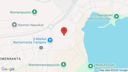 Apartments for rent i Tampere Keskinen - kort over placeringen