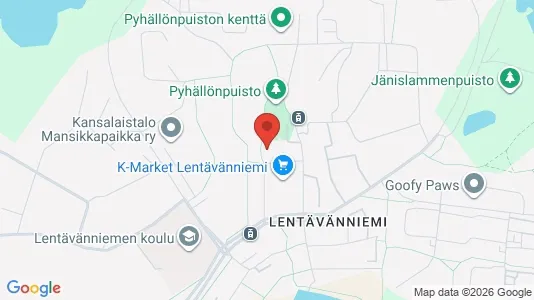 Apartments for rent i Tampere Luoteinen - kort over placeringen