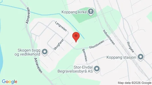 Apartments for rent i Stor-Elvdal - kort over placeringen