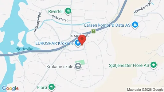 Rooms for rent i Flora - kort over placeringen