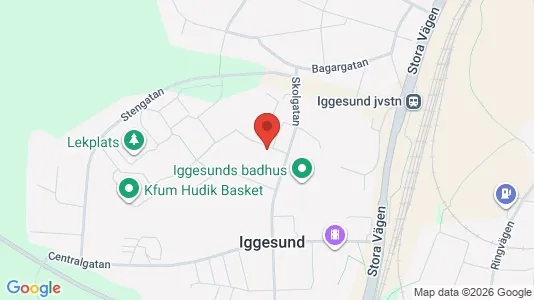 Apartments for rent i Hudiksvall - kort over placeringen