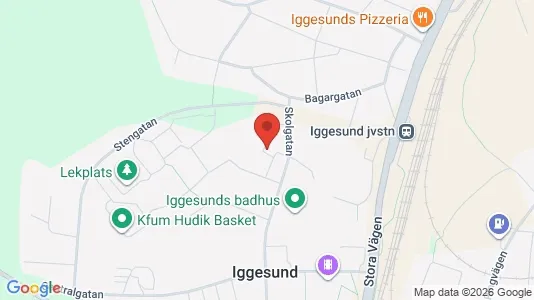 Apartments for rent i Hudiksvall - kort over placeringen