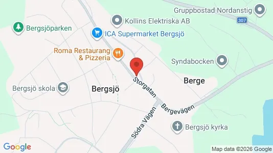 Apartments for rent i Nordanstig - kort over placeringen