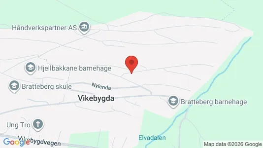 Apartments for rent i Volda - kort over placeringen