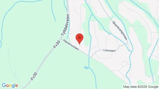 Rooms for rent i Tynset - kort over placeringen