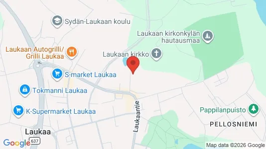 Apartments for rent i Laukaa - kort over placeringen