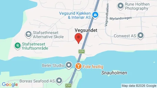 Apartments for rent i Ålesund - kort over placeringen