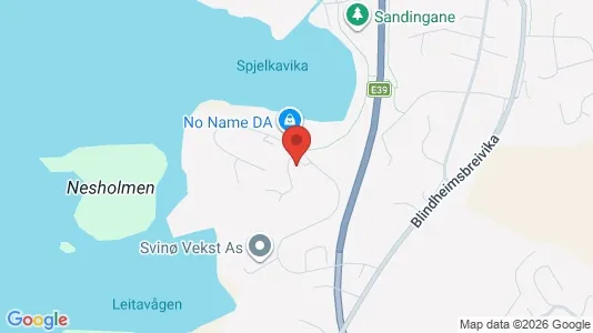 Apartments for rent i Ålesund - kort over placeringen