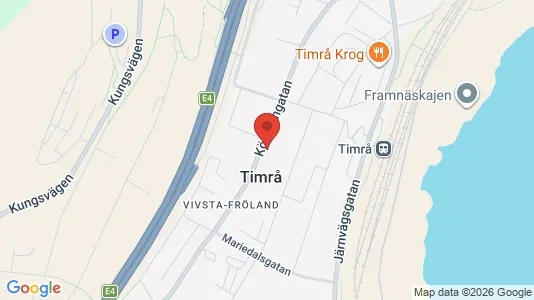 Apartments for rent i Timrå - kort over placeringen