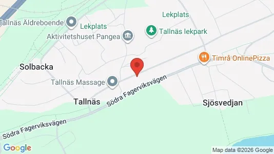 Apartments for rent i Timrå - kort over placeringen