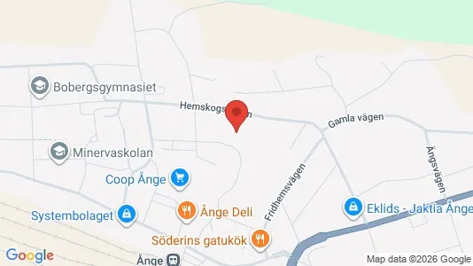 Apartments for rent i Ånge - kort over placeringen