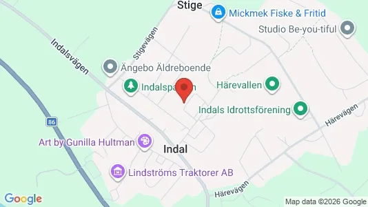 Apartments for rent i Sundsvall - kort over placeringen