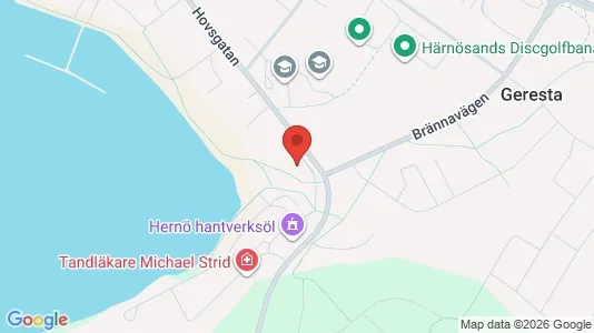 Apartments for rent i Härnösand - kort over placeringen
