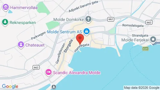 Apartments for rent i Molde - kort over placeringen