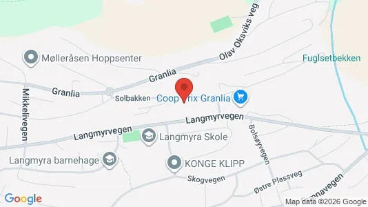 Rooms for rent i Molde - kort over placeringen