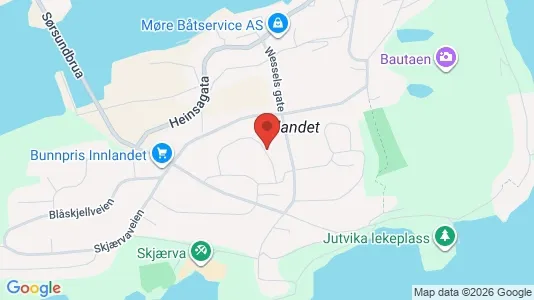 Apartments for rent i Kristiansund - kort over placeringen
