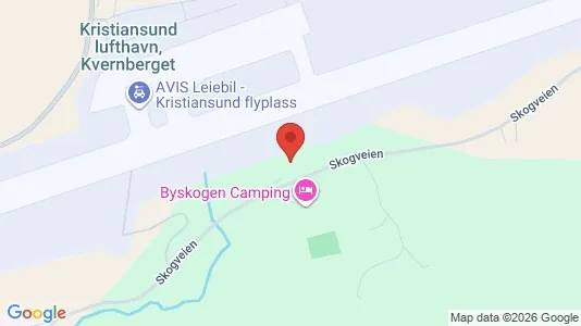 Rooms for rent i Kristiansund - kort over placeringen