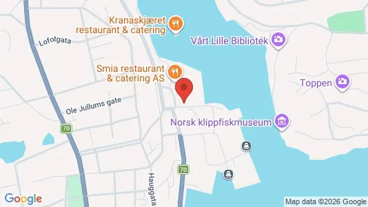 Rooms for rent i Kristiansund - kort over placeringen