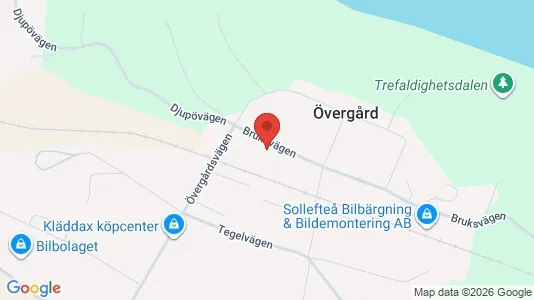 Apartments for rent i Sollefteå - kort over placeringen