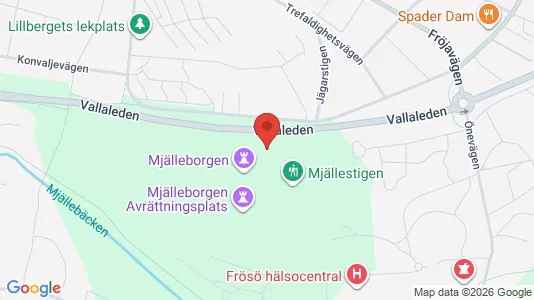 Apartments for rent i Östersund - kort over placeringen