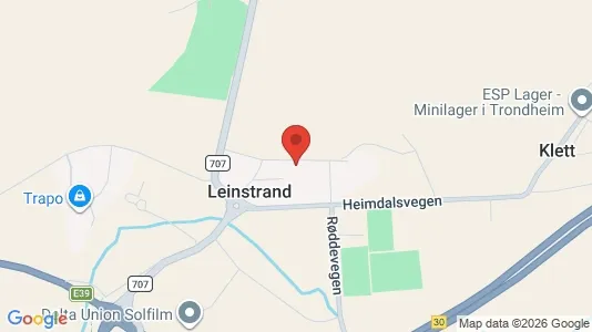 Apartments for rent i Trondheim Heimdal - kort over placeringen
