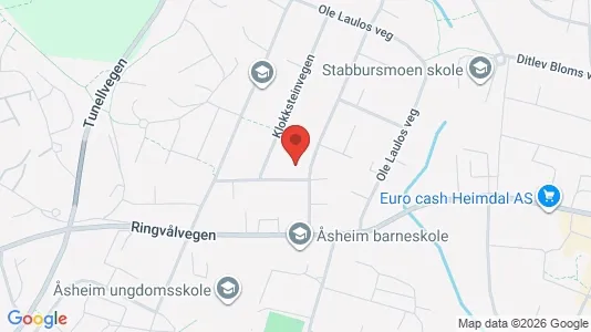 Apartments for rent i Trondheim Heimdal - kort over placeringen