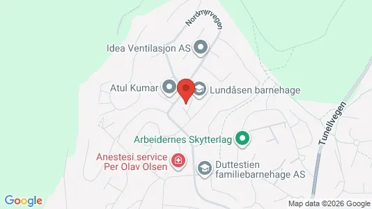 Apartments for rent i Trondheim Heimdal - kort over placeringen