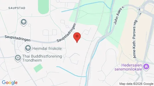 Apartments for rent i Trondheim Heimdal - kort over placeringen