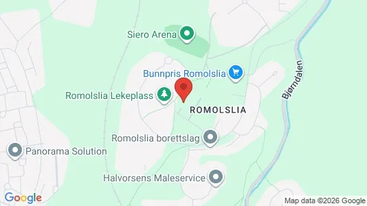 Rooms for rent i Trondheim Lerkendal - kort over placeringen