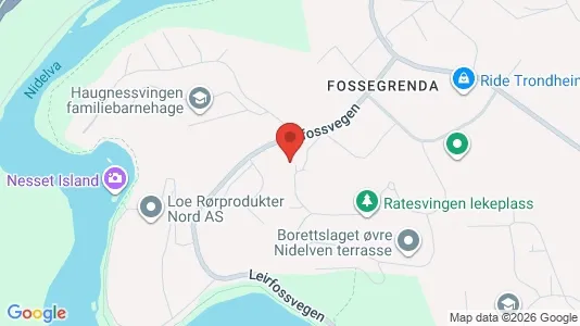 Apartments for rent i Trondheim Lerkendal - kort over placeringen