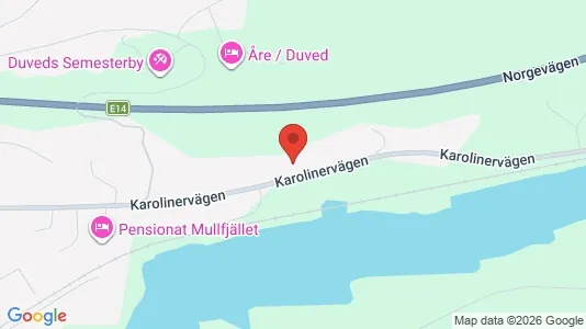 Apartments for rent i Åre - kort over placeringen
