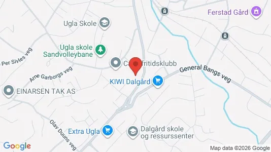 Rooms for rent i Trondheim Midtbyen - kort over placeringen